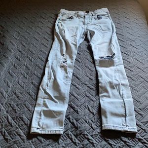 Light washed denim